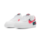 Nike Air Force 1 Shadow White Dark Teal Solar Red Nike Air Force 1 Shadow White Dark Teal Solar Red