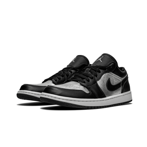 Air Jordan 1 Low SE Black Metallic Silver Air Jordan 1 Low SE Black Metallic Silver