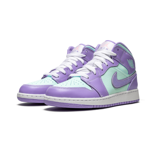 Air Jordan 1 Mid Purple Aqua Air Jordan 1 Mid Purple Aqua