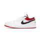 Air Jordan 1 Low White University Red Black Air Jordan 1 Low White University Red Black