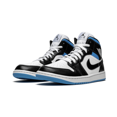 Air Jordan 1 Mid University Black White Air Jordan 1 Mid University Black White