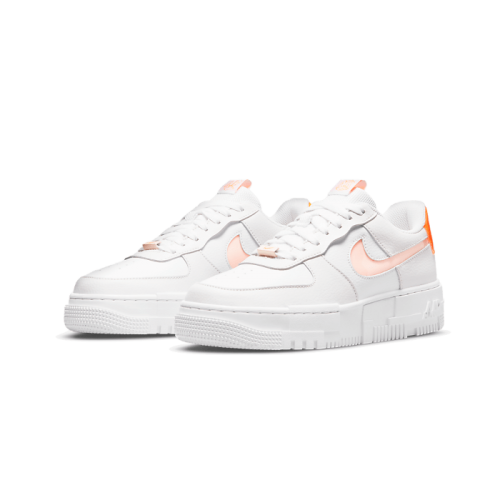 Nike Air Force 1 Low Pixel White Orange Nike Air Force 1 Low Pixel White Orange
