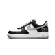 Nike Air Force 1 Low '07 LV8 EMB Black Silver Nike Air Force 1 Low '07 LV8 EMB Black Silver