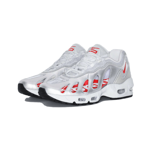 Nike Air Max 96 Metallic Silver Supreme Nike Air Max 96 Metallic Silver Supreme