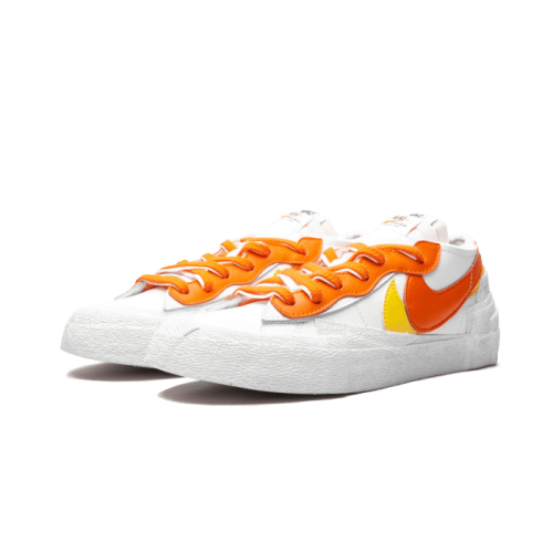 Nike Blazer Low Sacai White Magma Orange Nike Blazer Low Sacai White Magma Orange