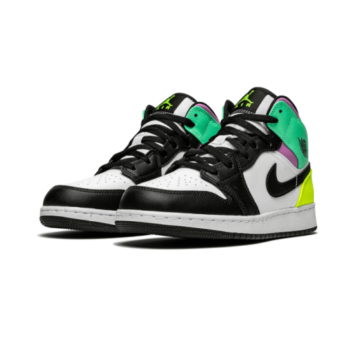 Air Jordan 1 Mid Pastel Black Toe Air Jordan 1 Mid Pastel Black Toe