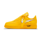 Nike Air Force 1 Low Off-White University Gold Metallic Silver Nike Air Force 1 Low Off-White University Gold Metallic Silver