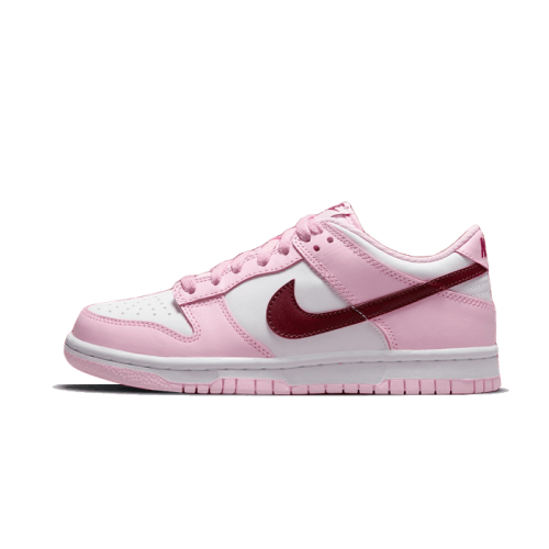 Nike Dunk Low Pink Red White Nike Dunk Low Pink Red White