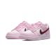 Nike Dunk Low Pink Red White Nike Dunk Low Pink Red White