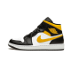Air Jordan 1 Mid White Pollen Black Air Jordan 1 Mid White Pollen Black