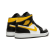 Air Jordan 1 Mid White Pollen Black Air Jordan 1 Mid White Pollen Black
