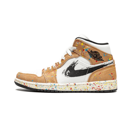 Air Jordan 1 Mid SE Brushstroke Air Jordan 1 Mid SE Brushstroke