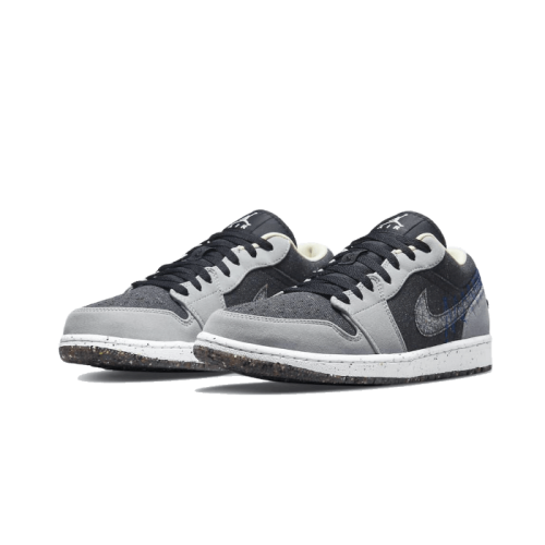 Air Jordan 1 Low Crater Black Grey Air Jordan 1 Low Crater Black Grey