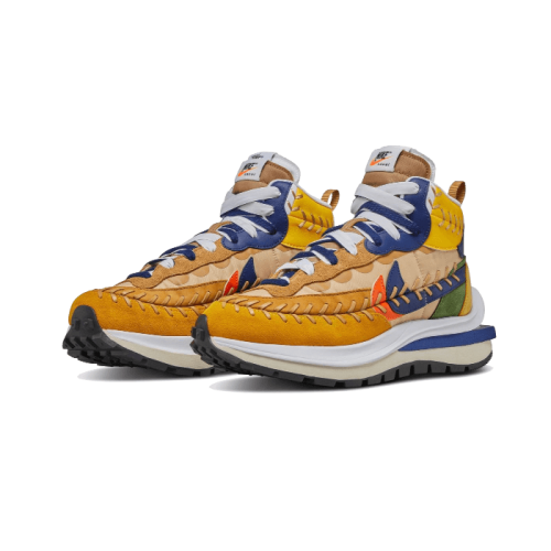 Nike Vaporwaffle sacai Jean Paul Gaultier Sesame Blue Nike Vaporwaffle sacai Jean Paul Gaultier Sesame Blue