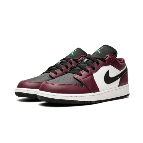 Air Jordan 1 Low SE Dark Beetroot Black Roma Green Air Jordan 1 Low SE Dark Beetroot Black Roma Green