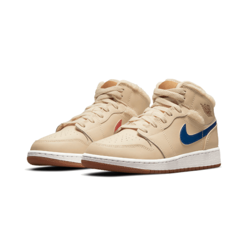Air Jordan 1 Mid Fleece Pearl White Air Jordan 1 Mid Fleece Pearl White