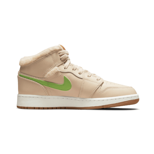 Air Jordan 1 Mid Fleece Pearl White Air Jordan 1 Mid Fleece Pearl White