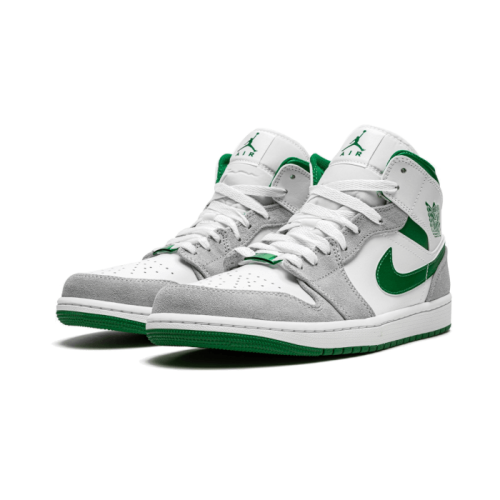 Air Jordan 1 Mid Grey Green Air Jordan 1 Mid Grey Green