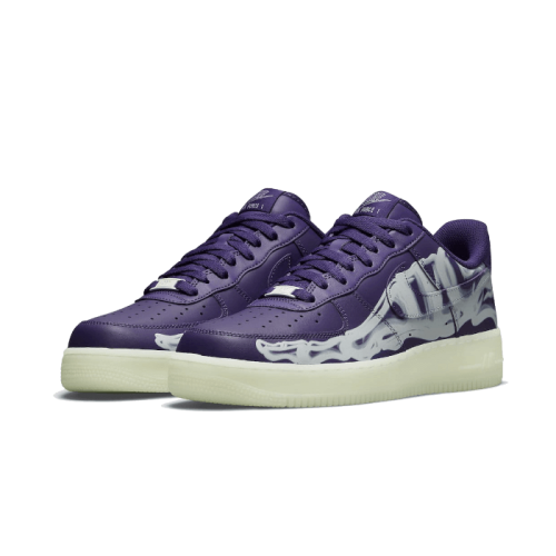 Nike Air Force 1 Low Purple Skeleton Halloween (2021) Nike Air Force 1 Low Purple Skeleton Halloween (2021)