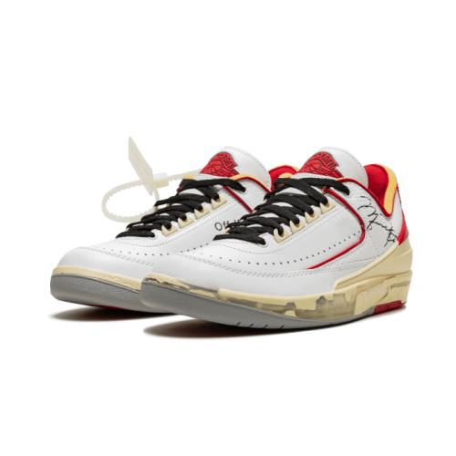 Air Jordan 2 Retro Low SP Off-White White Red Air Jordan 2 Retro Low SP Off-White White Red