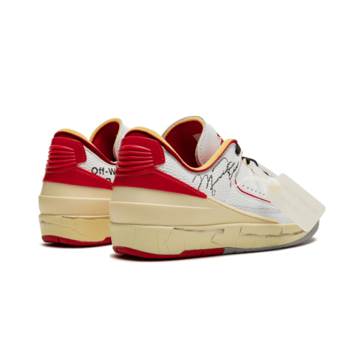 Air Jordan 2 Retro Low SP Off-White White Red Air Jordan 2 Retro Low SP Off-White White Red