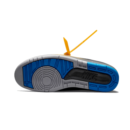 Air Jordan 2 Retro Low SP Off-White Black Blue Air Jordan 2 Retro Low SP Off-White Black Blue