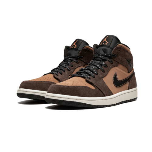 Air Jordan 1 Mid Earthy Brown Air Jordan 1 Mid Earthy Brown