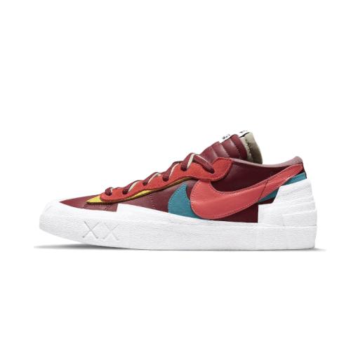 Nike Blazer Low Sacai Kaws Team Red Nike Blazer Low Sacai Kaws Team Red