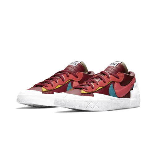 Nike Blazer Low Sacai Kaws Team Red Nike Blazer Low Sacai Kaws Team Red