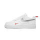 Nike Air Force 1 Low White Red Mini Swoosh Nike Air Force 1 Low White Red Mini Swoosh