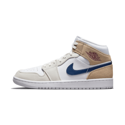 Air Jordan 1 Mid Tan Suede Navy Air Jordan 1 Mid Tan Suede Navy