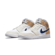Air Jordan 1 Mid Tan Suede Navy Air Jordan 1 Mid Tan Suede Navy