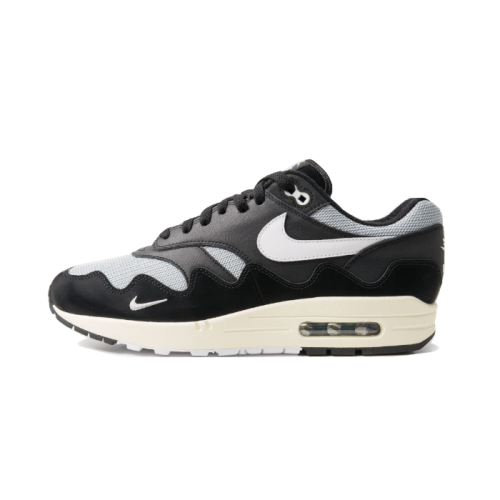 Nike Air Max 1 Patta Black Grey (Special Box + Bracelet) Nike Air Max 1 Patta Black Grey (Special Box + Bracelet)