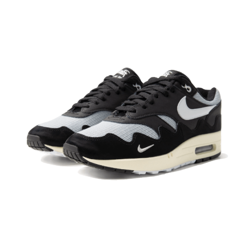 Nike Air Max 1 Patta Black Grey (Special Box + Bracelet) Nike Air Max 1 Patta Black Grey (Special Box + Bracelet)