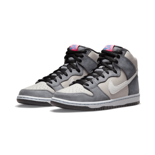 Nike SB Dunk High Medium Grey Pink Nike SB Dunk High Medium Grey Pink