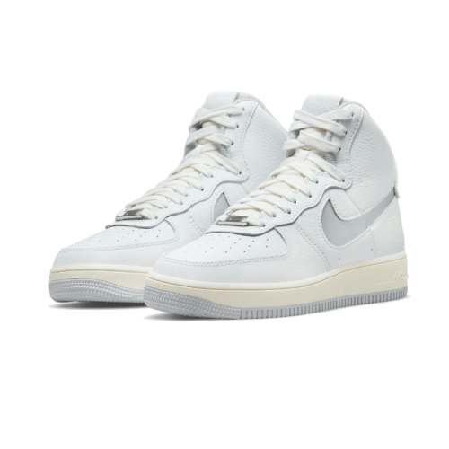 Nike Air Force 1 High Sculpt White Silver Nike Air Force 1 High Sculpt White Silver