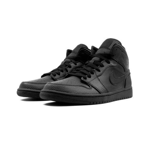 Air Jordan 1 Mid Triple Black Air Jordan 1 Mid Triple Black