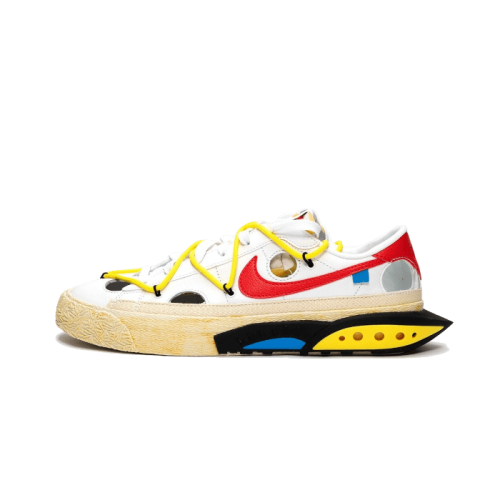 Nike Blazer Low Off-White White University Red Nike Blazer Low Off-White White University Red