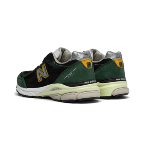 New Balance 990 V3 Black Green Yellow New Balance 990 V3 Black Green Yellow