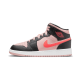 Air Jordan 1 Mid Black Pink Crimson Air Jordan 1 Mid Black Pink Crimson