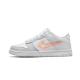 Nike Dunk Low 3D Swoosh White Grey Nike Dunk Low 3D Swoosh White Grey