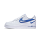 Nike Air Force 1 Low '07 FM Cut Out Swoosh White Game Royal Nike Air Force 1 Low '07 FM Cut Out Swoosh White Game Royal