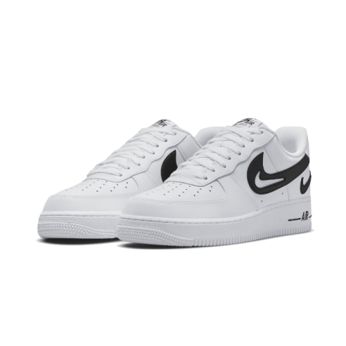 Nike Air Force 1 Low '07 FM Cut Out Swoosh White Black Nike Air Force 1 Low '07 FM Cut Out Swoosh White Black