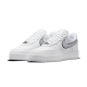 Nike Air Force 1 Low Essential White Metallic Silver Nike Air Force 1 Low Essential White Metallic Silver