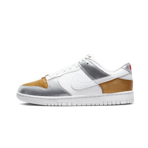 Nike Dunk Low Gold Silver Nike Dunk Low Gold Silver