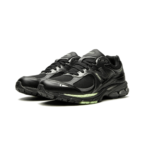 New Balance 2002R Black Silver Green New Balance 2002R Black Silver Green