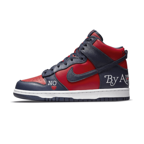 Nike SB Dunk High Supreme By Any Means Navy Nike SB Dunk High Supreme By Any Means Navy