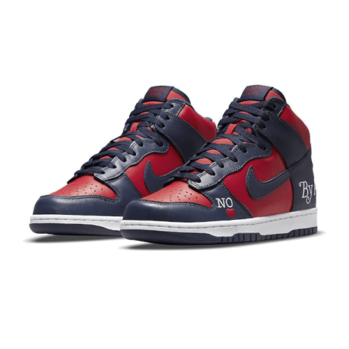 Nike SB Dunk High Supreme By Any Means Navy Nike SB Dunk High Supreme By Any Means Navy
