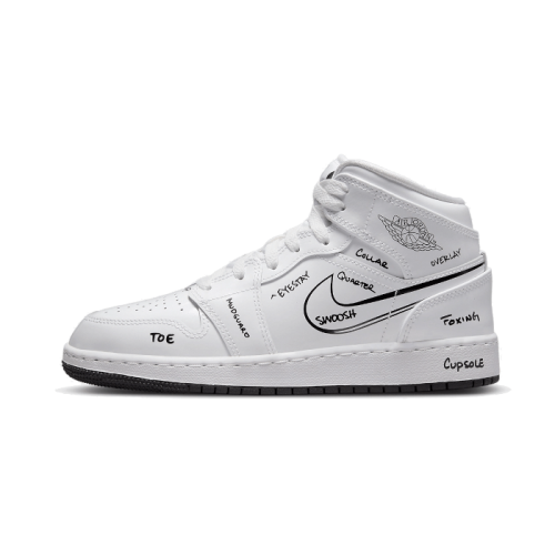 Air Jordan 1 Mid Schematic Air Jordan 1 Mid Schematic