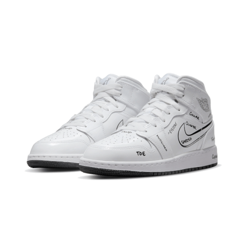 Air Jordan 1 Mid Schematic Air Jordan 1 Mid Schematic